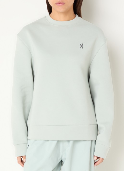 On Focus Tech sweater met logo