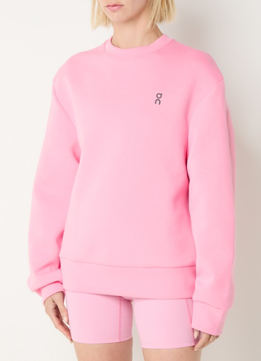 On Focus Tech sweater met logo