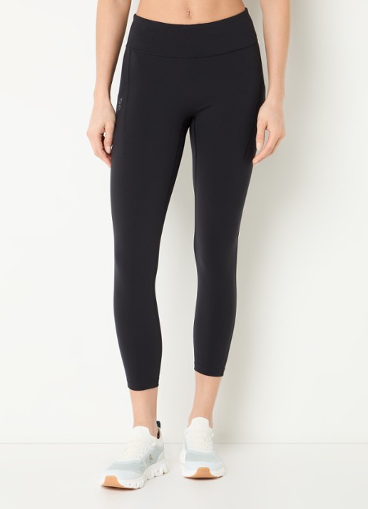 On Performance high waist skinny fit cropped trainingslegging met logo