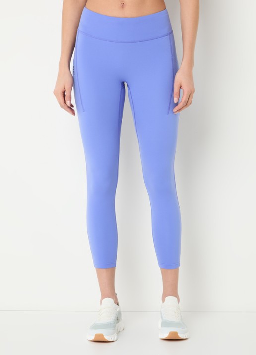 On Performance high waist skinny fit cropped trainingslegging met logo