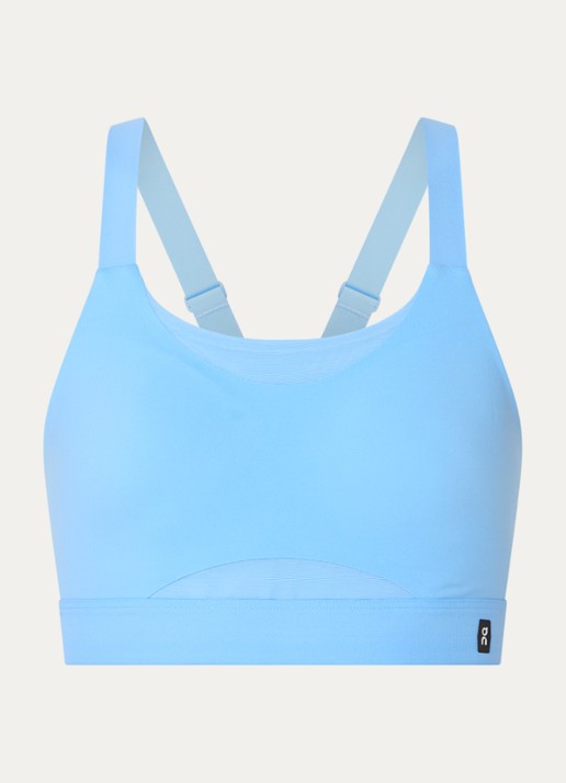 On Performance sport bh met medium support - voorkant beige