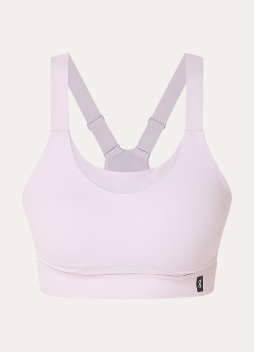 On Performance sport bh met medium support - voorkant lila