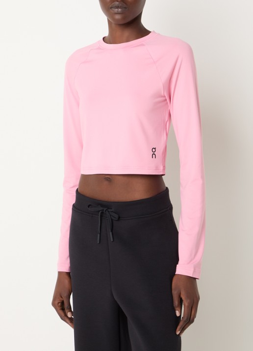 On Studio cropped trainings longsleeve