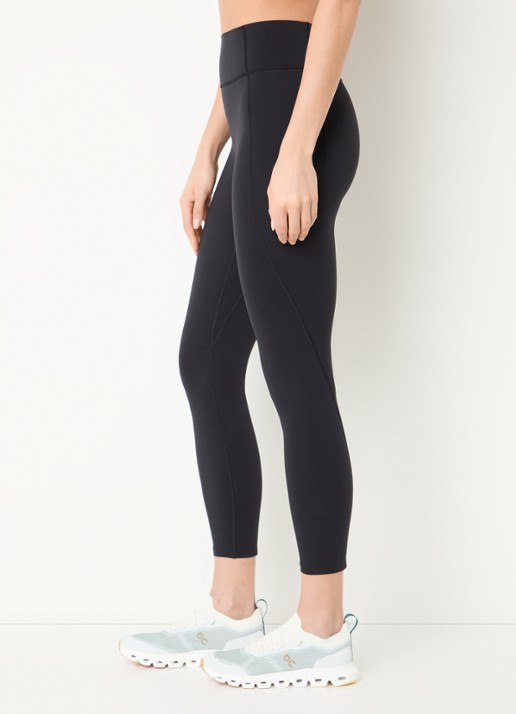 On Studio high waist skinny fit cropped trainingslegging - detail 5 zwart