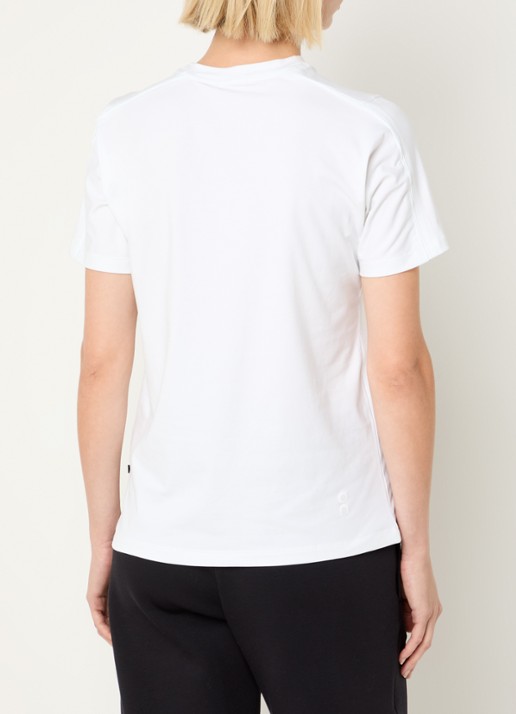 On Trainings T-shirt ronde hals - achterkant 3 wit