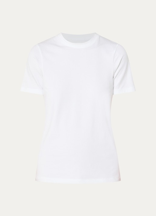 On Trainings T-shirt ronde hals - voorkant wit