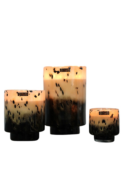 Onno Art Brigitte Zanzibar L geurkaars  - voorkant 3 beige