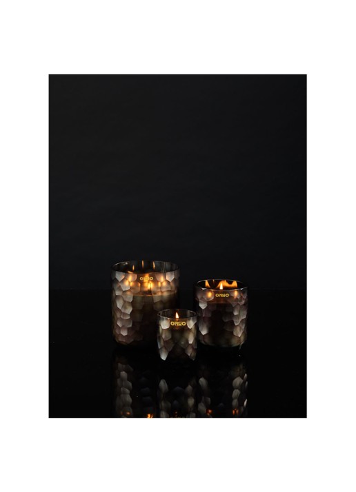 Onno Eternal Zanzibar geurkaars 60 gram - voorkant 4 antraciet