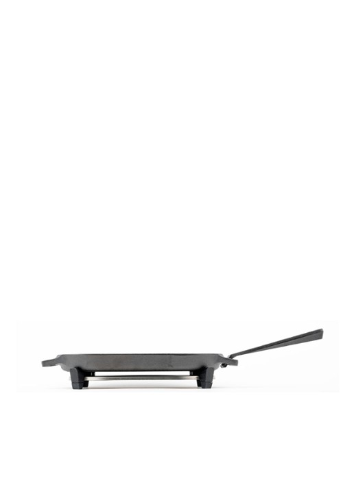 Ooni Grizzler grillpan  - detail zwart