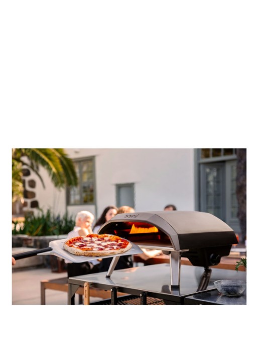 Ooni Koda 16 gasgestookte pizzaoven - voorkant 3 zwart