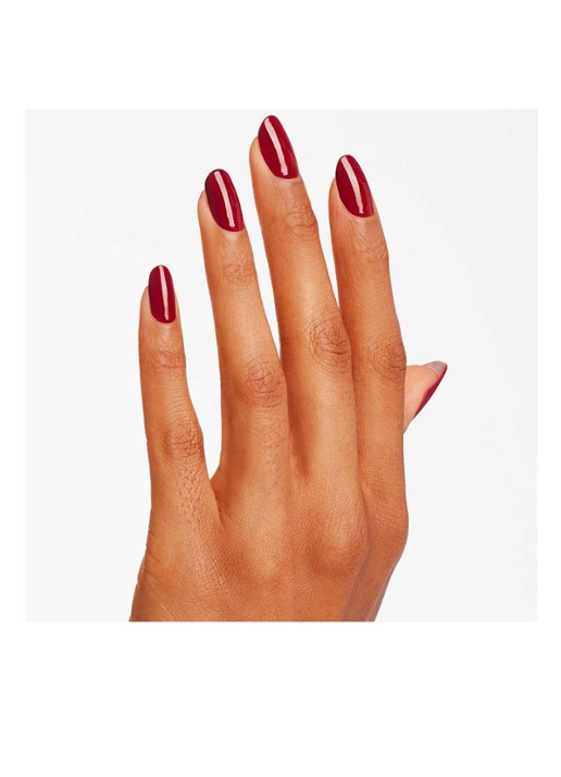 OPI Nail Lacquer - nagellak - detail 4 malaga wine