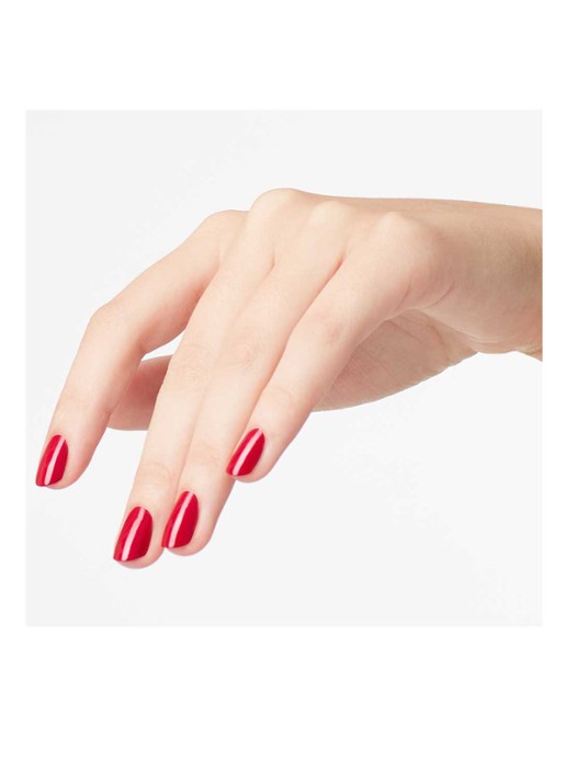OPI Nail Lacquer - nagellak - detail 4 opi red