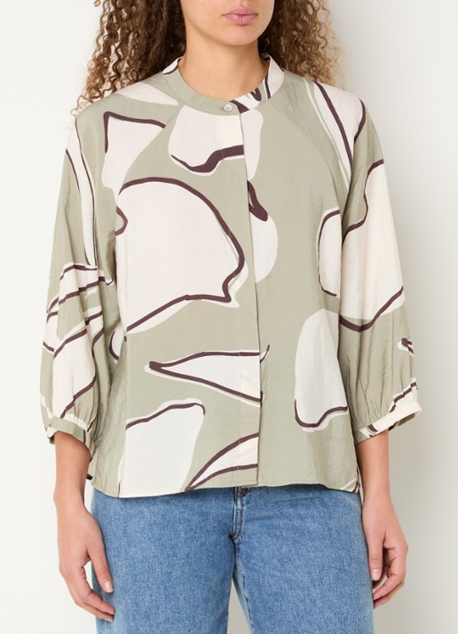 OPUS Faloom blouse met print