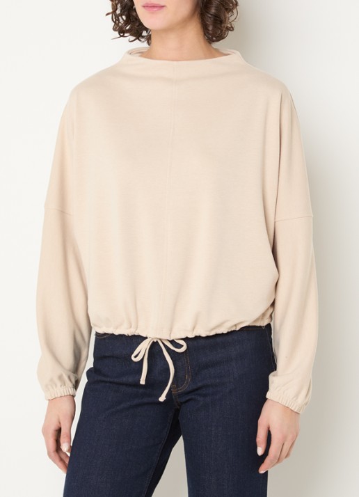 OPUS Gumipa sweater met trekkoord