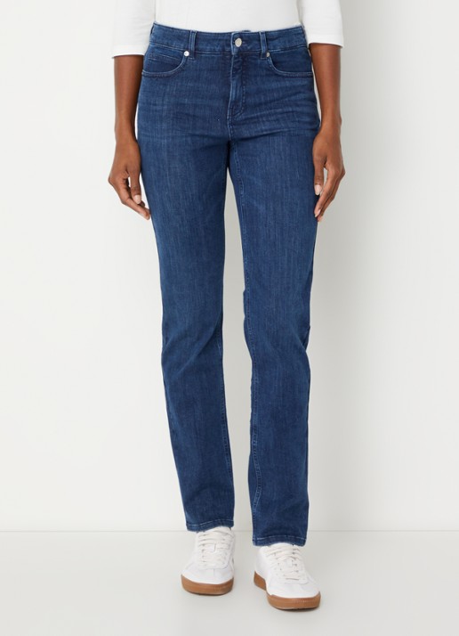 OPUS Melly high waist slim fit jeans met steekzakken