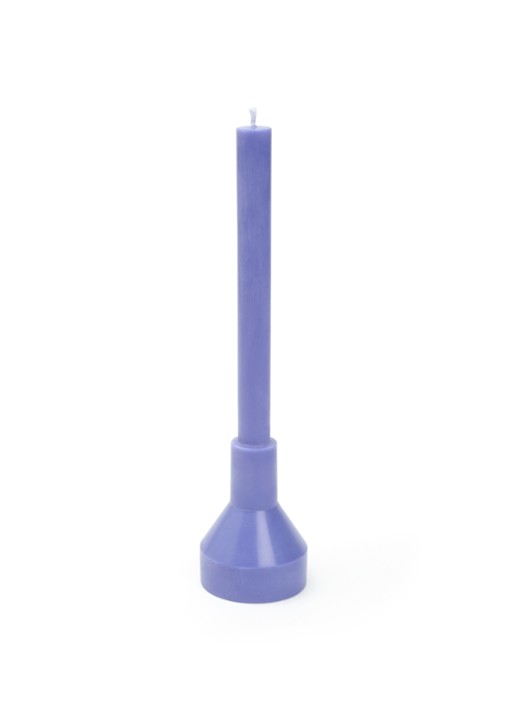 originalhome Candle & Holder kaars 29,5 cm - voorkant blauw