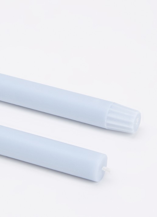 originalhome Dinerkaars 20 cm set van 10 - voorkant 2 lichtblauw