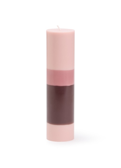 originalhome Pillar Layered Tall stompkaars 25 cm - voorkant oudroze