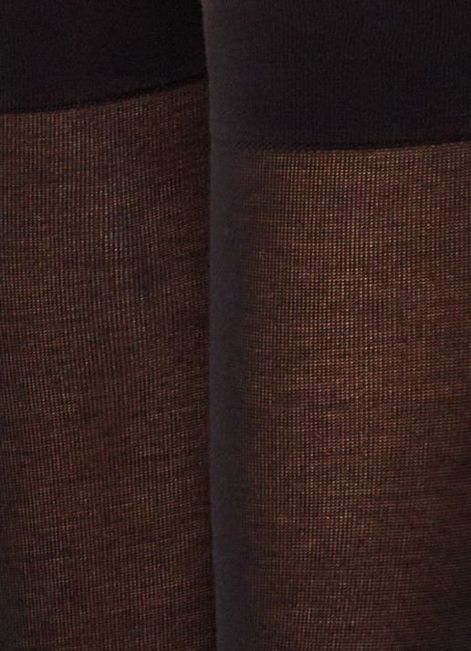 Oroblu All Colors kniekousen - detail 3 zwart