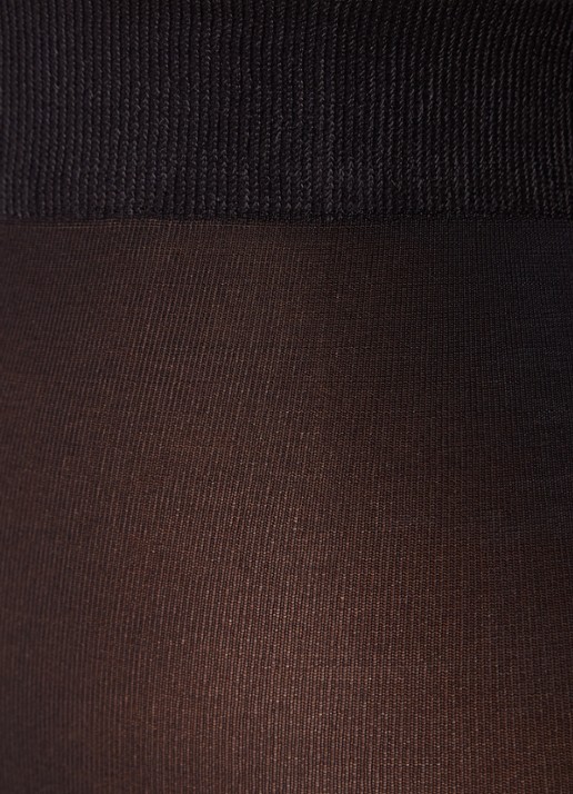 Oroblu All Colours panty in 50 denier black - detail zwart