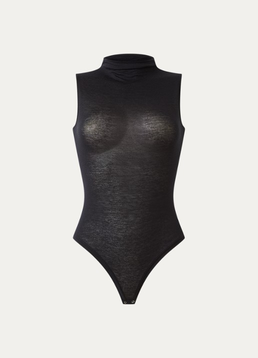 Oroblu Body in kasjmierblend - voorkant 2 zwart