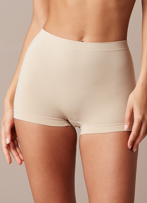 Oroblu Boxershort Dolcevita - voorkant 2 beige
