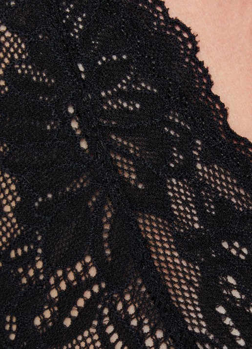 Oroblu Bralette van kant - detail 5 zwart