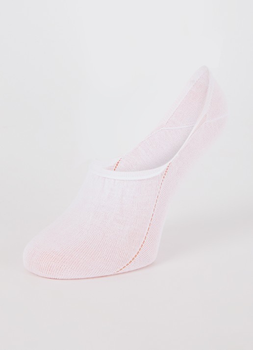 Oroblu Cada sneakersokken in 2-pack - detail 3 wit