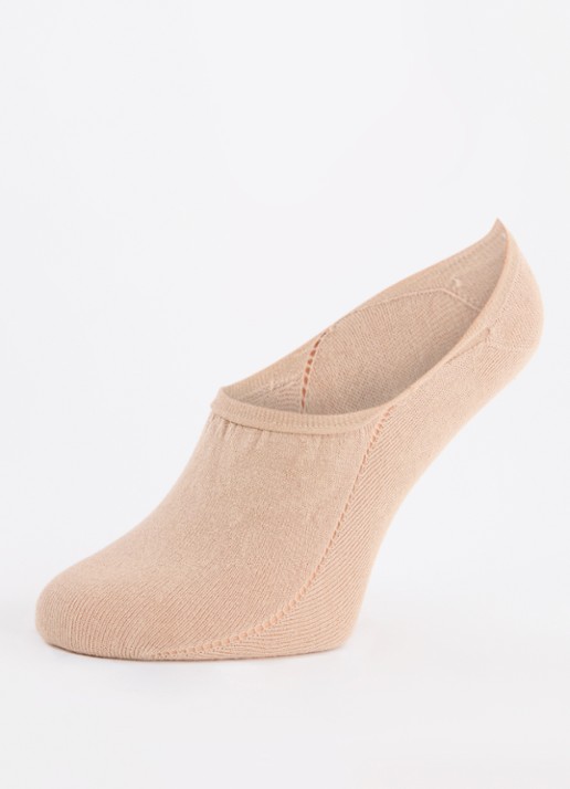 Oroblu Cada sneakersokken in 2-pack - detail 3 camel