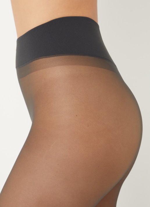 Oroblu Different panty in 20 denier - detail 2 antraciet