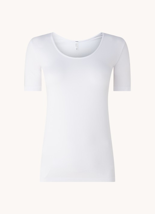 Oroblu Dolcevita Microfibre T-shirt - voorkant wit