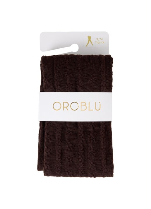 Oroblu Grace maillot met ingebreid patroon
