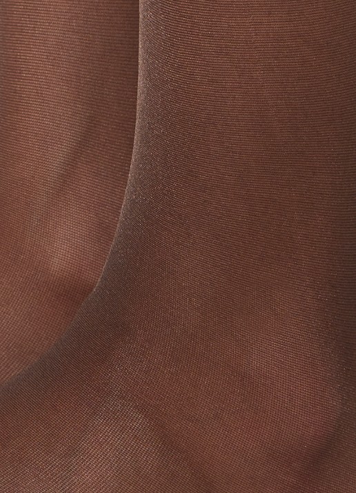Oroblu Jeune kniekousen in 20 denier  - detail donkerbruin