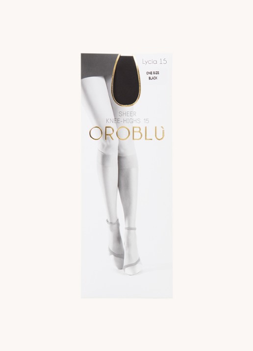 Oroblu Lycia kniekousen in 15 denier