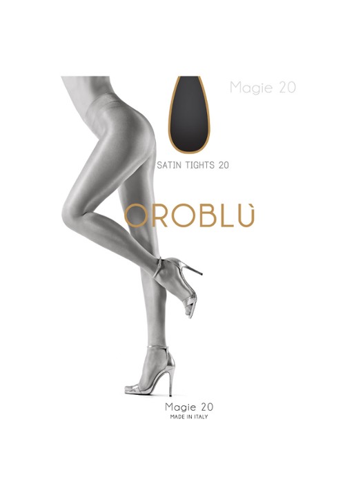 Oroblu Magie panty in 20 denier - voorkant 2 hazelnootbruin