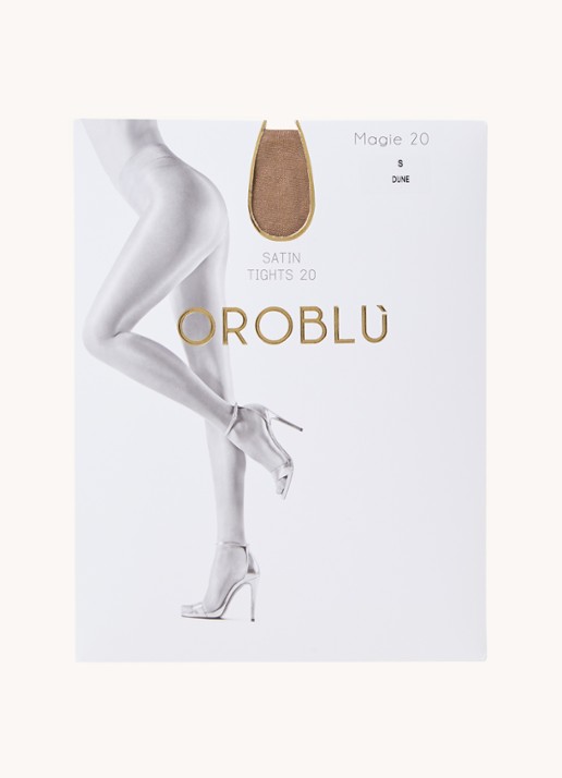 Oroblu Magie panty in 20 denier - voorkant bruin