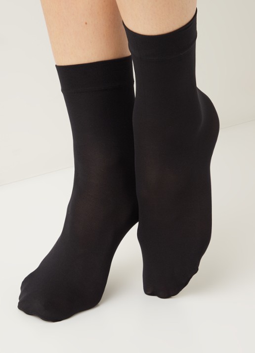 Oroblu Opaque pantysokken in 50 denier - voorkant 2 zwart