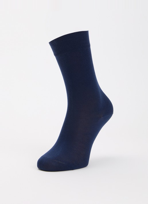 Oroblu Perfect Comfort sokken - detail 3 donkerblauw