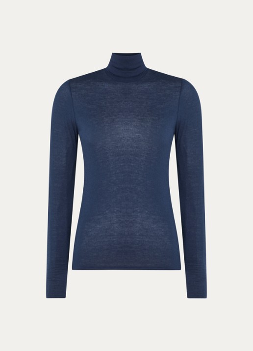 Oroblu Perfect Line Cashmere longsleeve in kasjmierblend met col