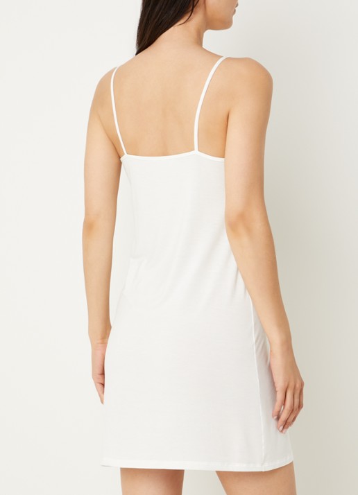 Oroblu Perfect Line slipdress  - achterkant 4 gebroken wit