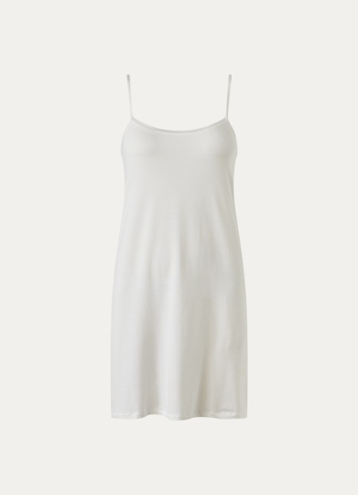 Oroblu Perfect Line slipdress  - voorkant gebroken wit