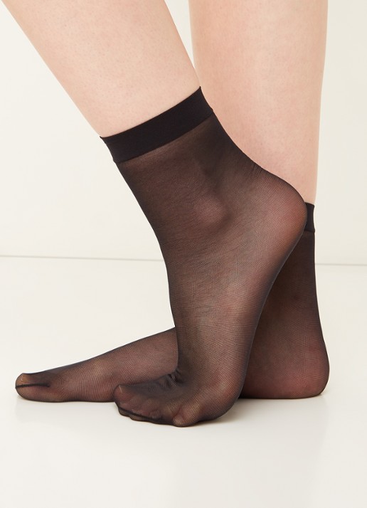 Oroblu Petit pantysokken in 20 denier - voorkant 3 zwart