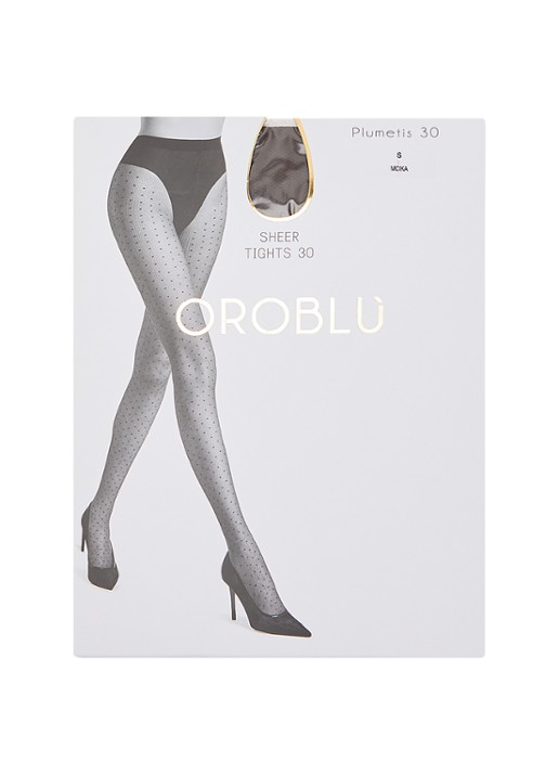 Oroblu Plumetis panty in 30 denier