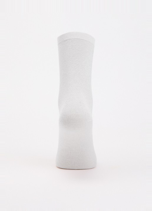 Oroblu Sokken met lurex - voorkant 2 zilver