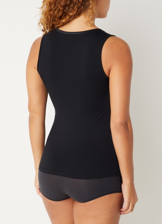 Oroblu Tanktop in kasjmierblend - achterkant 3 zwart