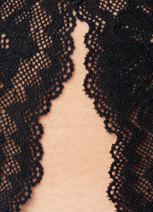 Oroblu Top van kant - detail 2 zwart