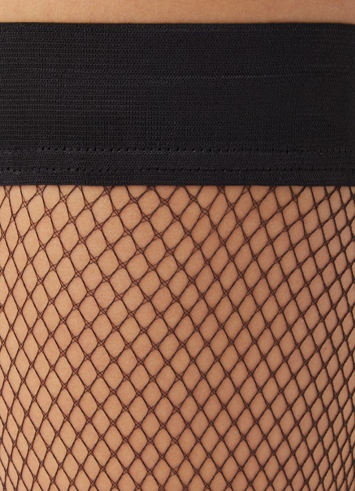 Oroblu Tricot net hold-ups - detail 3 zwart