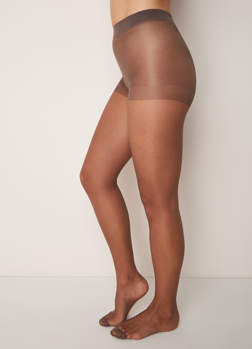 Oroblu Vanité panty in 15 denier - voorkant 2 middengrijs