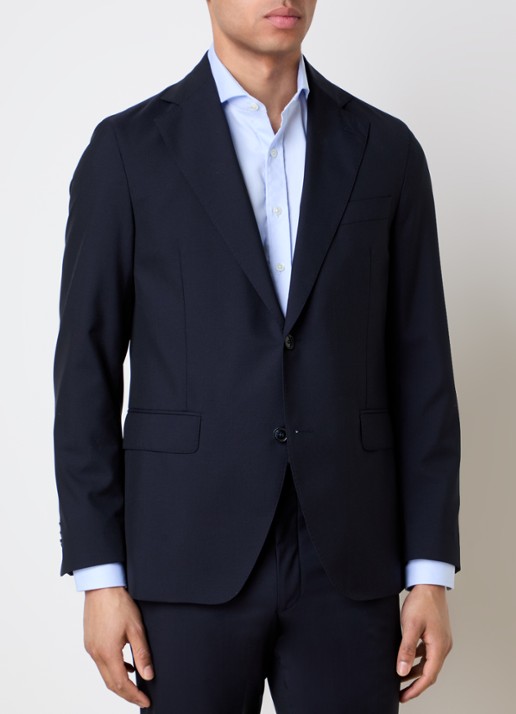 Oscar Jacobson Fogerty regular fit colbert met klepzakken
