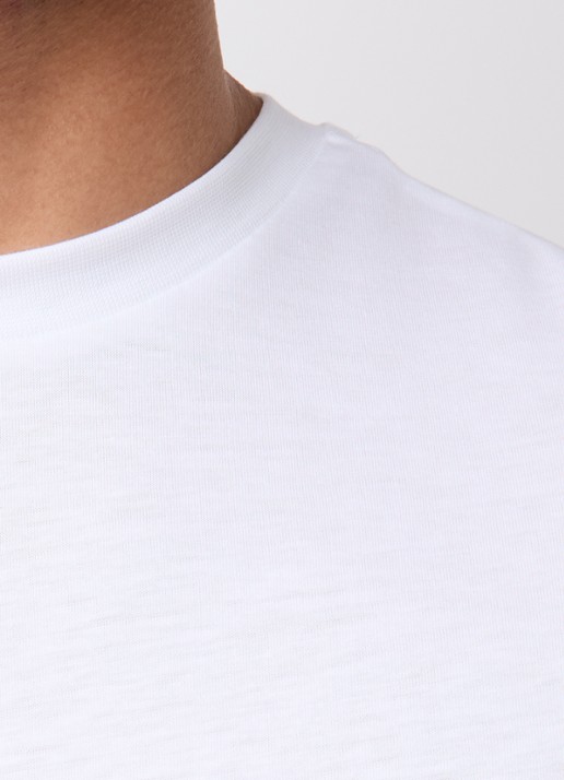 Oscar Jacobson Kim T-shirt  - detail 5 wit